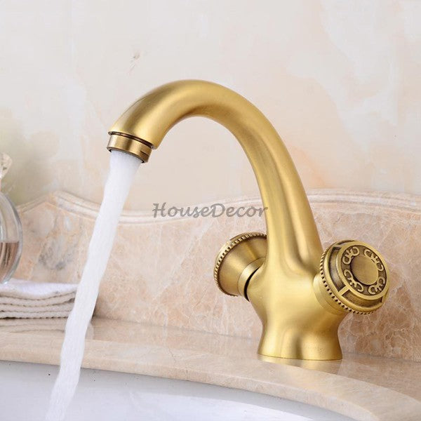 Antique Brass bath shower mixer tap detailed product view detail view