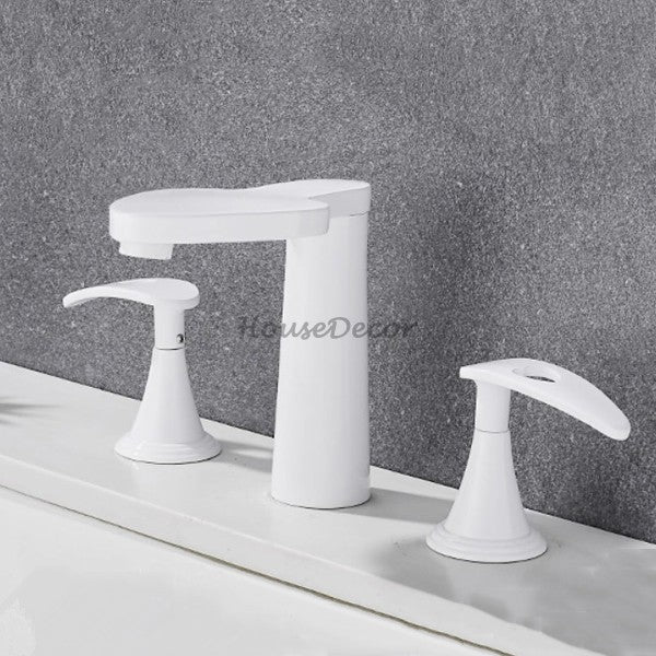Modern bath shower mixer tap deck mounted design additional view
