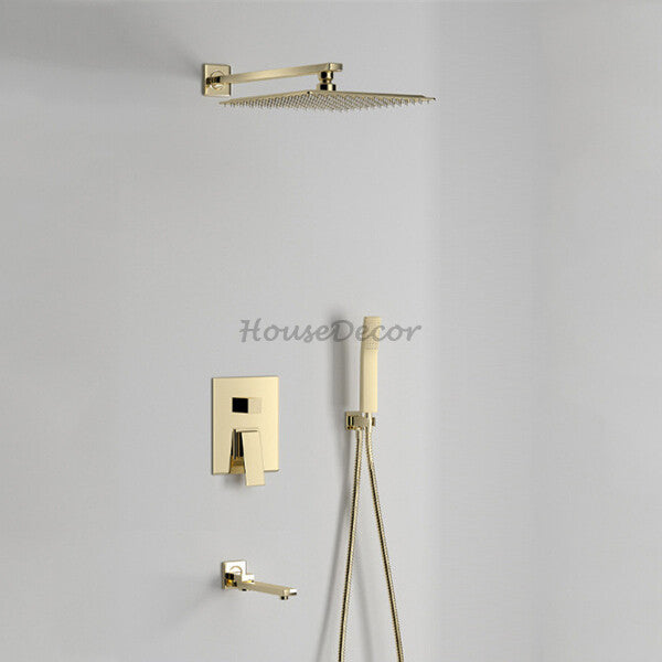 Modern bath shower mixer tap wall mounted design additional view