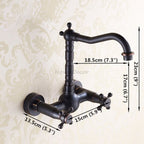 Brass kitchen sink mixer tap swivel spout additional view