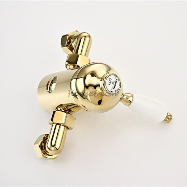 Modern Brass shower head handheld shower set additional view