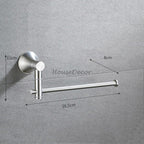 Modern Stainless Steel towel rack swivel spout additional view