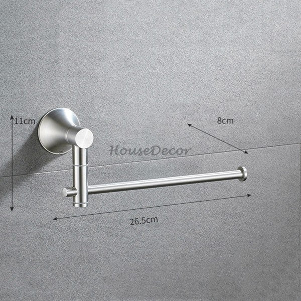 Modern Stainless Steel towel rack swivel spout additional view