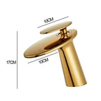 Modern bath shower mixer tap waterfall spout additional view
