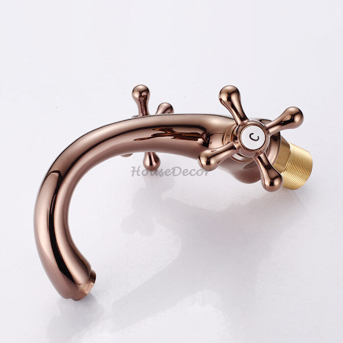 Polished Brass bath shower mixer tap detailed product view detail view
