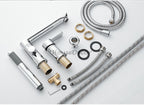 Modern Brass bath shower mixer tap swivel spout additional view