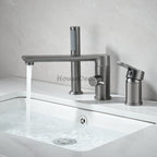 Modern bath shower mixer tap swivel spout additional view
