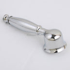 Chrome Brass shower head handheld shower set detail view