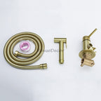 Modern bath shower mixer tap handheld shower set additional view
