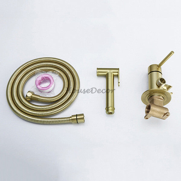 Modern bath shower mixer tap handheld shower set additional view