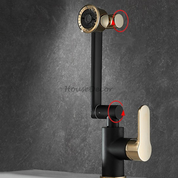Modern bath shower mixer tap swivel spout additional view