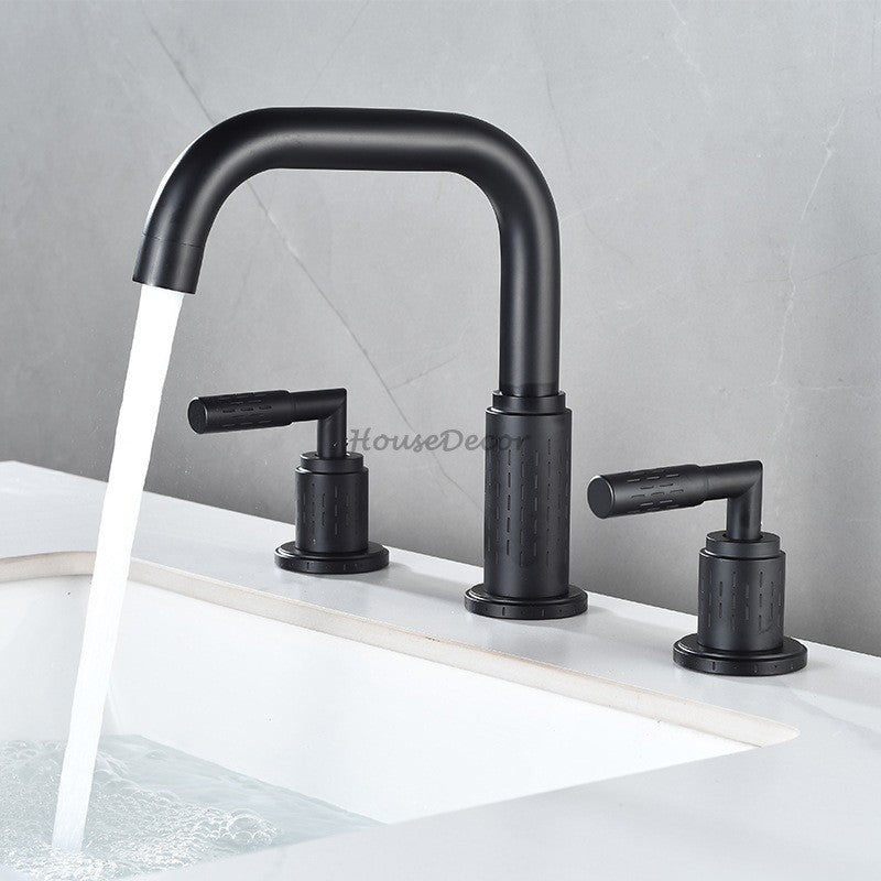 Brass bath shower mixer tap swivel spout detail view