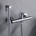Modern bath shower mixer tap wall mounted design detail view