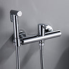 Modern bath shower mixer tap wall mounted design detail view