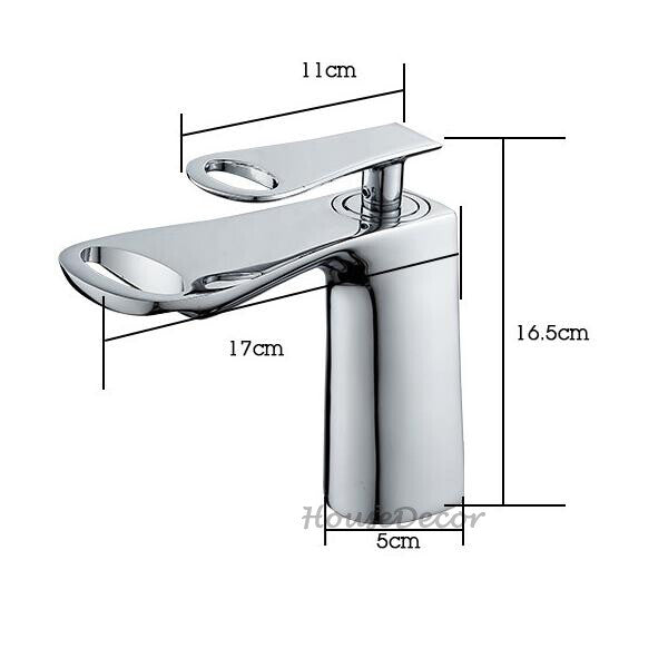 Brass bath shower mixer tap waterfall spout additional view