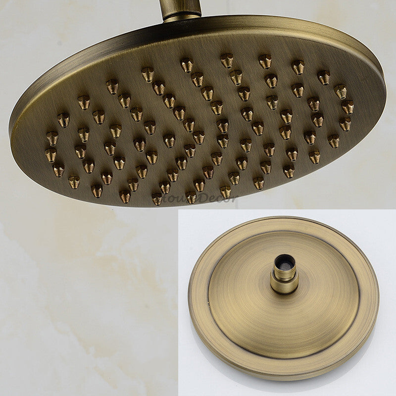 Modern Brass shower head detailed product view detail view