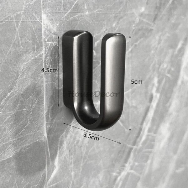 Modern robe hook wall mounted design additional view