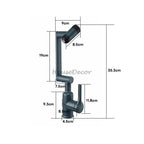 Modern bath shower mixer tap swivel spout additional view