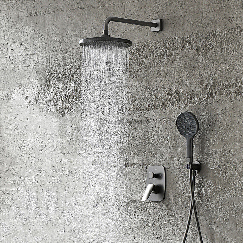 Modern bath shower mixer tap wall mounted design additional view
