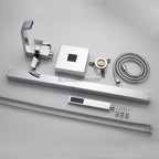 Modern bath shower mixer tap waterfall spout additional view