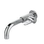 Modern bathroom basin mixer tap wall mounted design main view