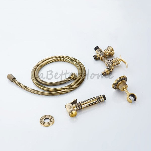 Modern Brass bath shower mixer tap wall mounted design additional view
