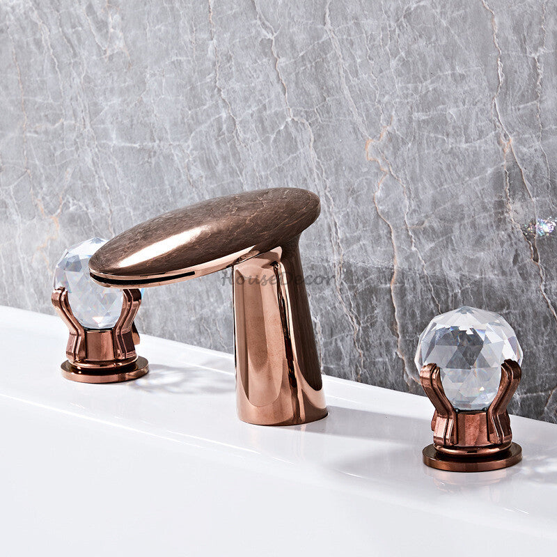 Modern bath shower mixer tap waterfall spout additional view