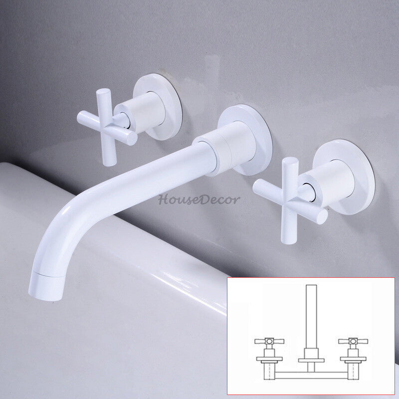 Modern bath shower mixer tap wall mounted design additional view