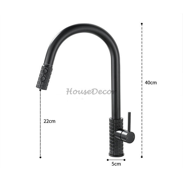 Modern kitchen sink mixer tap swivel spout additional view