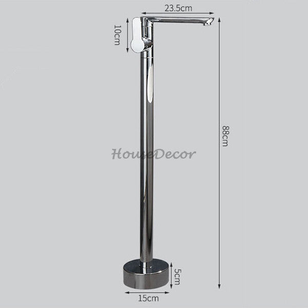 Modern bath shower mixer tap floor mounted design additional view