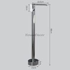 Modern bath shower mixer tap floor mounted design additional view