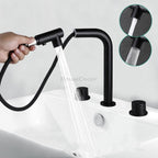Modern bath shower mixer tap pull out spray additional view