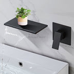 Modern bath shower mixer tap waterfall spout additional view
