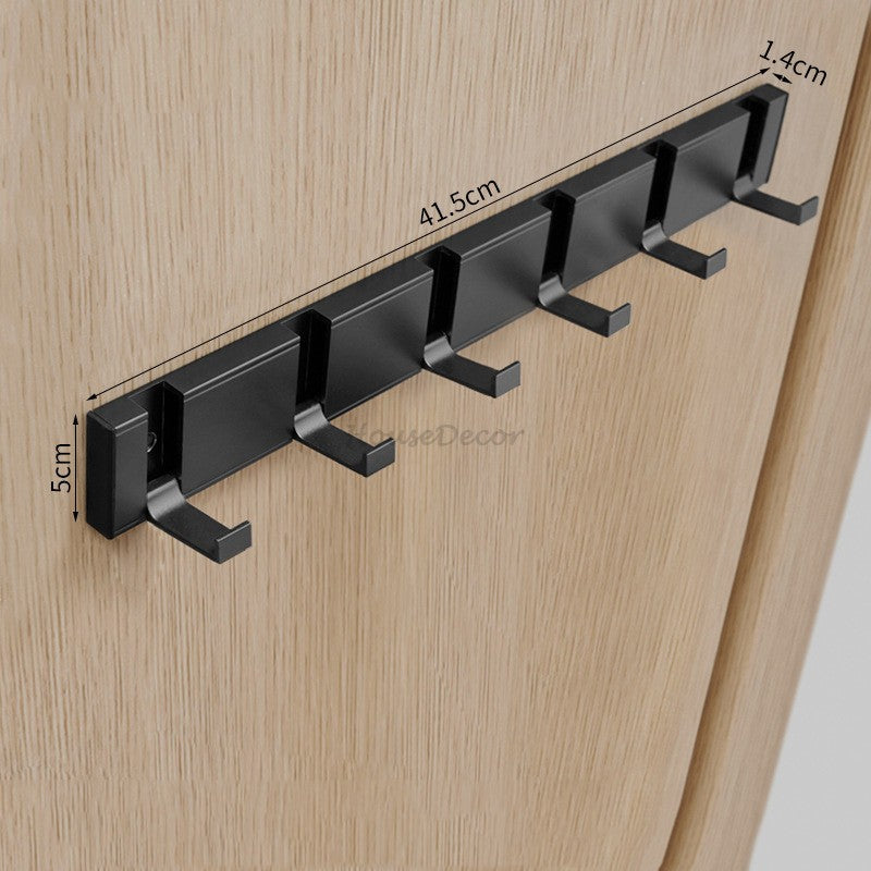 Modern Aluminum towel rack wall mounted design detail view