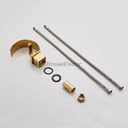 Brass bath shower mixer tap waterfall spout additional view