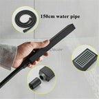 Modern bath shower mixer tap waterfall spout additional view