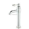 White Brass bath shower mixer tap detailed product view additional view
