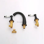 Modern Ceramic bath shower mixer tap detailed product view detail view