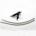 Modern bath shower mixer tap dual handle control additional view