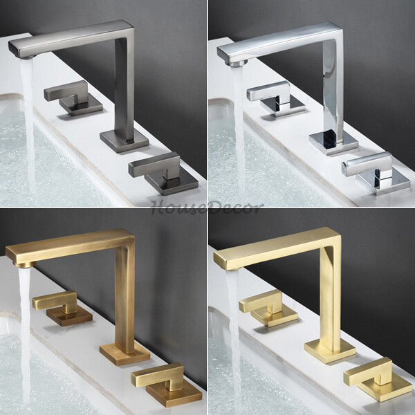 Modern bath shower mixer tap deck mounted design main view