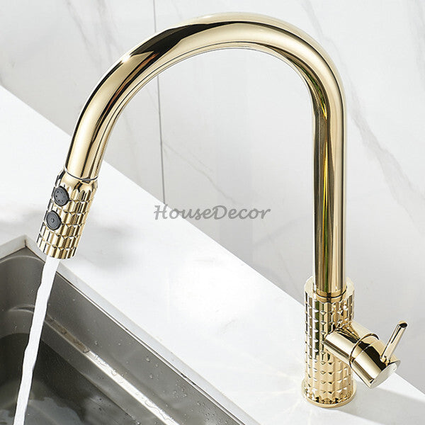 Modern kitchen sink mixer tap swivel spout additional view