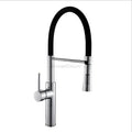 Modern kitchen sink mixer tap swivel spout main view