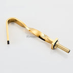 Modern Brass bath shower mixer tap dual handle control additional view
