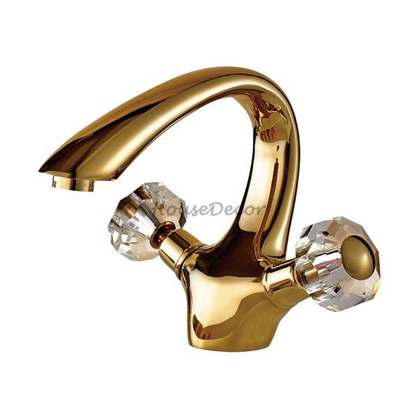 Gold Brass bath shower mixer tap detailed product view main view