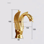 Polished Brass bath shower mixer tap detailed product view detail view