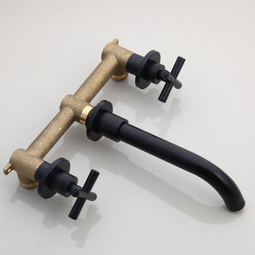Brass bath shower mixer tap wall mounted design additional view