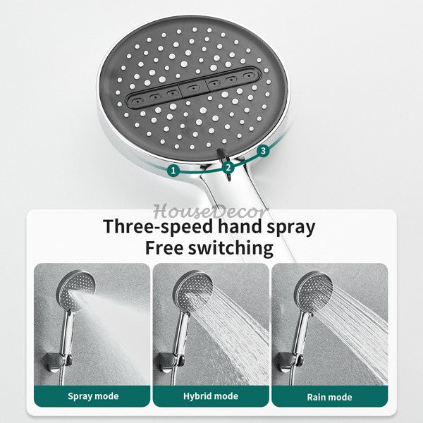 Modern bath shower mixer tap wall mounted design additional view