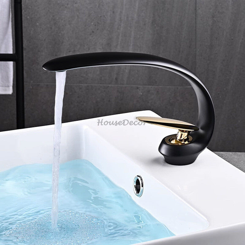 Modern bath shower mixer tap deck mounted design additional view