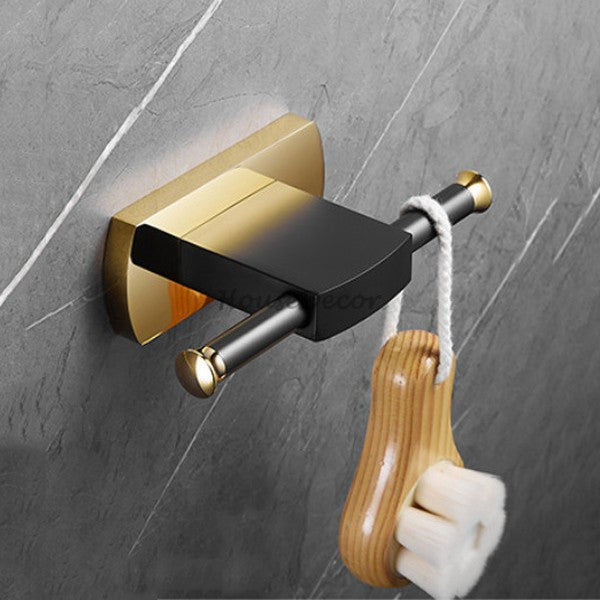 Modern Brass robe hook wall mounted design additional view