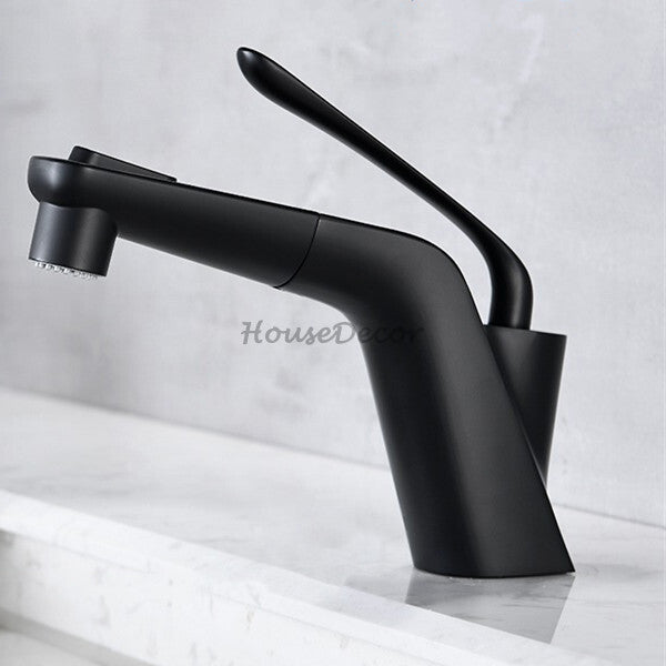 Modern bath shower mixer tap pull out spray additional view